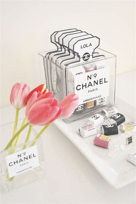 chanel perfume party favors